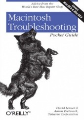 Okładka książki Macintosh Troubleshooting Pocket Guide for Mac OS Freimark Aaron, Lerner David, Corporation Tekserve
