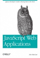 Okładka książki JavaScript Web Applications Alex MacCaw