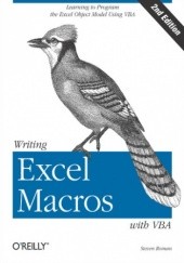 Okładka książki Writing Excel Macros with VBA. 2nd Edition Steven Roman PhD