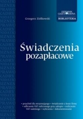Okładka książki Świadczenia pozapłacowe Grzegorz Ziółkowski