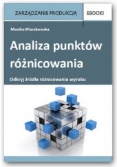 Okładka książki Analiza punktów różnicowania Wierzbowska Monika
