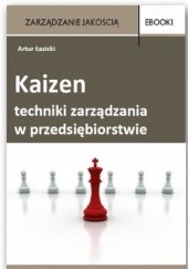 Okładka książki Kaizen - techniki zarządzania w przedsiębiorstwie Łazicki Artur