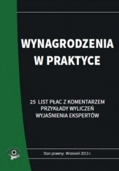 Okładka książki Wynagrodzenia w praktyce Renata Kajewska