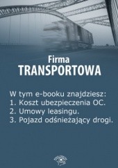 Okładka książki Firma transportowa, wydanie luty 2014 r