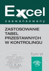 Okładka książki Zastosowanie tabel przestawnych w kontrolingu Wojciech Próchnicki