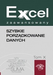 Okładka książki Szybkie porządkowanie danych w Excelu Piotr Dynia, Jakub Kudliński