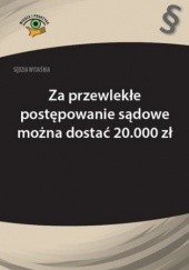 Sędzia wyjaśnia: Za przewlekłe postępowanie sądowe można dostać 20.000 zł