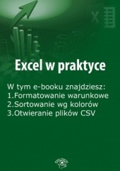 Okładka książki Excel w praktyce, wydanie sierpień 2015 r Janus Rafał