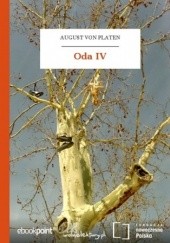 Okładka książki Oda IV von Platen August