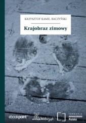 Okładka książki Krajobraz zimowy Krzysztof Kamil Baczyński