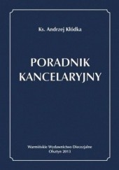 Okładka książki Poradnik kancelaryjny Kłódka Andrzej