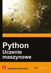 Okładka książki Python. Uczenie maszynowe Sebastian Raschka