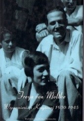 Okładka książki Wspomnienia z Krzyżowej 1930-1945 Freya von Moltke