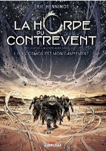 Okładki książek z cyklu La Horde du Contrevent