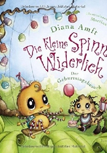 Okładki książek z cyklu Die Kleine Spinne Widerlich