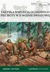 Okładka książki Taktyka wsparcia ogniowego piechoty w II wojnie światowej Gordon L. Rottman
