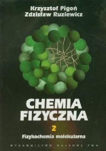 Okładki książek z cyklu Chemia fizyczna
