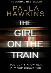 Okładka książki The girl on the train Paula Hawkins