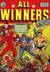 Okładka książki All Winners Comics #3 Carl Burgos, Stan Lee
