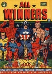Okładka książki All Winners Comics #4 Carl Burgos, Bill Everett