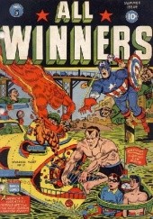 Okładka książki All Winner Comics #5 Carl Burgos
