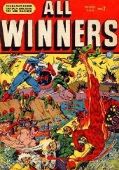 Okładka książki All Winners Comics #7 Alex Schomburg
