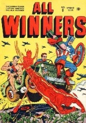 Okładka książki All Winners Comics #8 Alex Schomburg