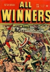 Okładka książki All Winners Comics #14 Alex Schomburg