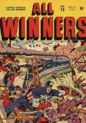 Okładka książki All Winners Comics #15 Alex Schomburg