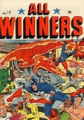 Okładka książki All Winners Comics #17 Stan Lee, Alex Schomburg