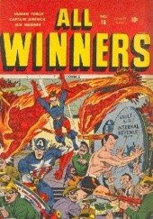 Okładka książki All Winners Comics #18 Stan Lee, Alex Schomburg