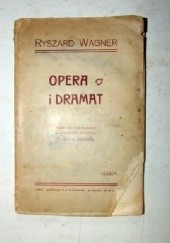Okładka książki Opera i dramat Richard Wagner