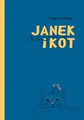 Okładka książki Janek i kot Grzegorz Szlanga