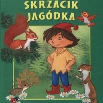 Okładki książek z serii Przygody skrzata Jagódki