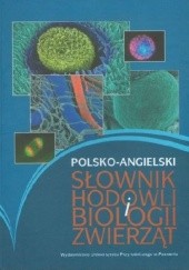 Okładka książki Polsko-angielski słownik hodowli i biologii zwierząt Piotr Gronek