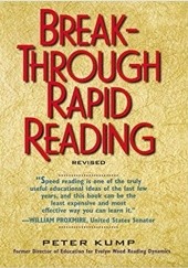 Okładka książki Breakthrough Rapid Reading Peter Kump
