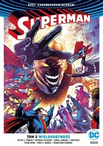 Okładki książek z cyklu Superman DC Rebirth