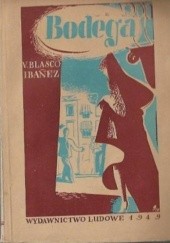 Okładka książki bodega Vicente Blasco Ibáñez