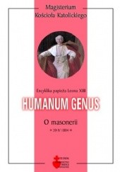Okładka książki Humanum genus. O masonerii Leon XIII