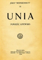 Okładka książki Unia Józef Weyssenhoff
