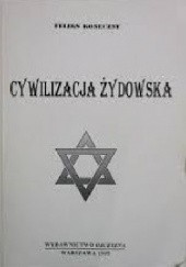 Okładka książki Cywilizacja żydowska Feliks Koneczny
