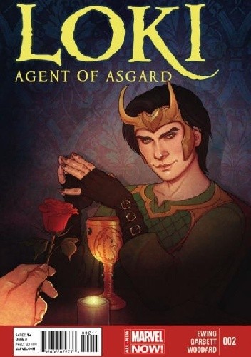 Okładki książek z cyklu Loki: Agent of Asgard