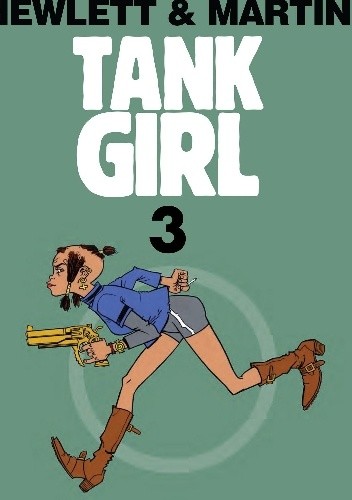 Okładki książek z cyklu Tank Girl