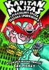 Okładka książki Kapitan Majtas i straszliwy spisek Stefana Spodniosika. Dziewiąta wielka powieść Dav Pilkey