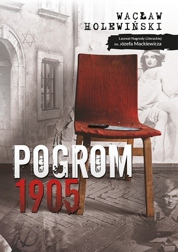 Okładki książek z cyklu Pogrom