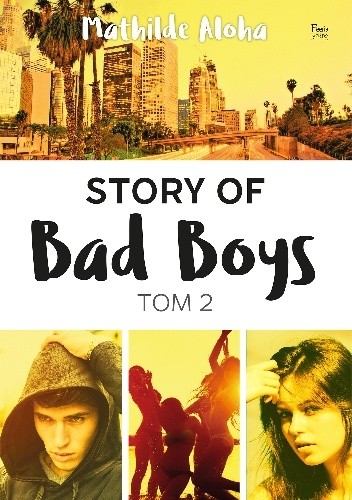 Okładki książek z cyklu Story of Bad Boys