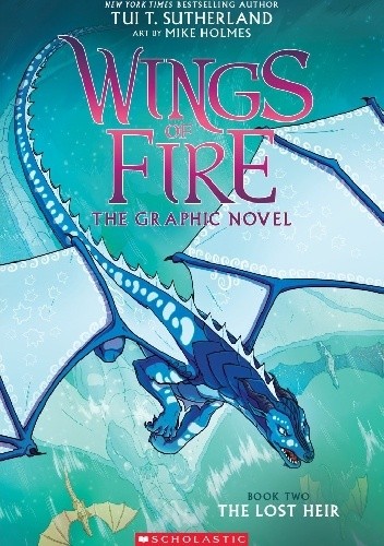 Okładki książek z cyklu Wings of Fire Graphic Novel