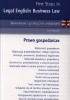 Okładka książki Legal English: Business Law. Słownictwo i praktyczne wskazówki Ewa Myrczek