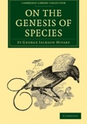 Okładka książki On the Genesis of Species St. George Mivart