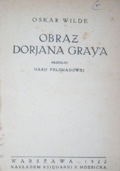 Okładka książki Obraz Dorjana Gray'a Oscar Wilde